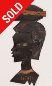 SOLD-25c($20)-Man, bundle on head-15.5x6.25x.5(pair with 26c)